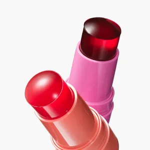 Magic Label pribadi Vegan Water Jelly Tint Blush pelembab lembut ringan Rose Jelly Perona warna untuk bibir dan pipi