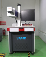Machine de marquage laser CO2 à radiofréquence DMK 35W 60W pour le bois, le cuir, le plastique, le verre, l'acrylique, le papier, le codage de logo et de date