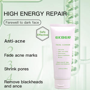 Limpiador <span class=keywords><strong>Facial</strong></span> OEM/ODM para el Cuidado de la Piel, Antiacné, Elimina Puntos Negros y Limpia Profundamente, Lavado <span class=keywords><strong>Facial</strong></span> para el Acné, Marca Privada - Product Image 5