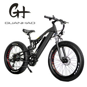 มอเตอร์กำลังสูง 1000W ขนาด 24"x 4.0 OEM/ODM 48V 21ah ยางสำหรับหิมะ มาตรฐานอเมริกัน CE โครงแบบ Full Suspension รุ่น GH-E3298002 ขนาด 24"x 4.0 OEM/OD - Product Image 3