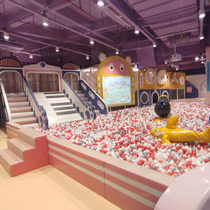 Piscine à balles souples sur mesure Macaron Softplay Équipement Terrains de jeux intérieurs pour enfants - Product Image 1