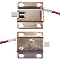 Serrure de porte de tiroir de placard à commande électrique électromagnétique miniature 12V CC pour projet de bricolage