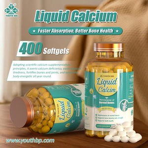 Cápsulas Blandas de Carbonato de Calcio Líquido y Vitamina D3 de Gran Capacidad OEM para Uso Familiar, 400 Cápsulas Blandas Listas para Envío - Product Image 2