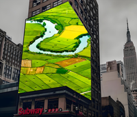 Écran LED fixe d'extérieur P6 P8 P10 avec animation pour publicité en ascenseur, panneau d'affichage, signalisation IP65 Android
