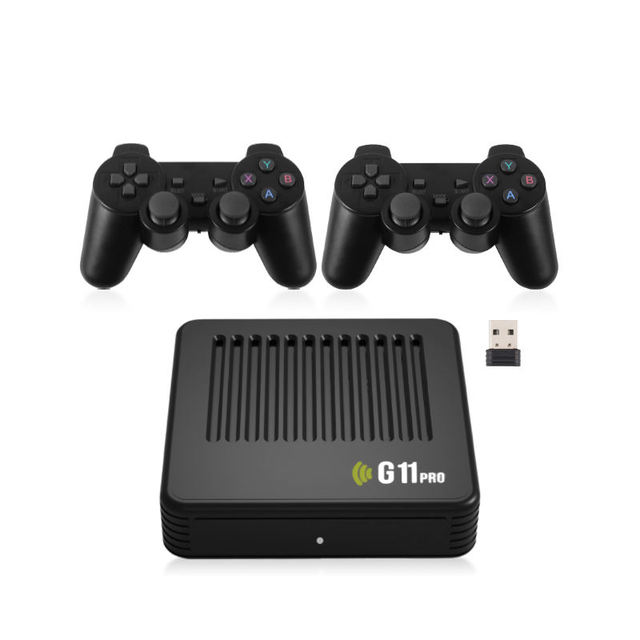 Newest Dual System Android Tv Box 64gb 128gb 256gb G11 Pro Tv Game Box Video Game Consoles for Ps1 Psp N64 Mame