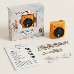 Nouvelle Mini Caméra 2.5K 2026, 64MP, Écran IPS Carré 1.4 Pouces, Zoom 16X, Enregistreur Vidéo Portable pour YouTube TikTok, Cadeau pour Adolescents - Product Image 5