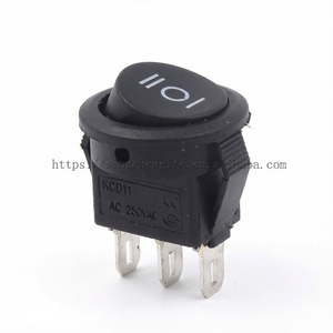 KCD1-105C-T3 Pin Kleiner Wippschalter 10x15mm Mini SPST IP44/IP22 250V 6A Ein/Aus - Product Image 1