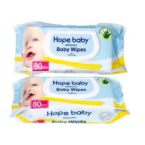 Purfied Water Cleaning Eco Biodegradable Moist Toilet Suitable Body Baby Flushable Wet Wipes