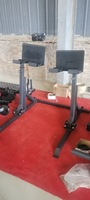 Supports pour haltères avec système pivotant, équipement de musculation pour salle de sport, supports pour haltères réglables