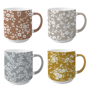 แก้วกาแฟเซรามิกสีเหลืองคุณภาพสูง งานแฮนด์เมด ดีไซน์หรูหรา ทนทาน เหมาะสำหรับใช้ในบ้าน สำนักงาน ใช้ในชีวิตประจำวัน และเป็นของขวัญทางธุรกิจ - Product Image 1