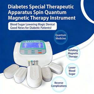 Aparato Terapéutico Especial para la Diabetes, Instrumento de Terapia Magnética Cuántica Giratoria, Mejora la Absorción de Azúcar, Restaura la Función de los Isletas - Product Image 1