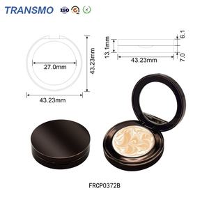 Fournisseur d'emballages de palettes de fard à joues en plastique vides remplaçables personnalisées OEM, étuis pour cosmétiques, crème BB, poudre - Product Image 2