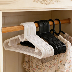 <b>Plastic</b> clothes hanger, wardrobe storage, household clothes hanging and drying, adult and children's non-slip dormitory - Product Image 2