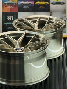ล้อฟอร์จสั่งทำพิเศษขนาด XL 18 19 20 21 22 นิ้ว 5x120 5x112 5x114.3 สำหรับ BMW M3 M5 X5 Audi Q5 Q7 Mercedes E Class C63 AMG Lexus - Product Image 3