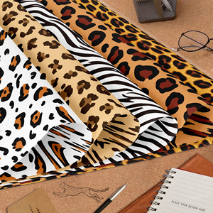 WW103 pola hewan cetak macan tutul bahan akun tangan kertas Scrapbook kerajinan DIY untuk membuat kartu DIY dekoratif - Product Image 2