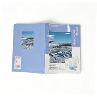 Cuaderno Cosido A5 con Diseño de Personajes Lindos, Cuaderno con Estampado Floral, Diario, Venta al por Mayor