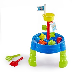 Gioco da Spiaggia in Plastica <span class=keywords><strong>per</strong></span> Bambini, Tavolo Rotondo con 19 Accessori <span class=keywords><strong>per</strong></span> <span class=keywords><strong>Sabbia</strong></span> e Acqua, <span class=keywords><strong>per</strong></span> Uso Interno/Esterno - Product Image 5