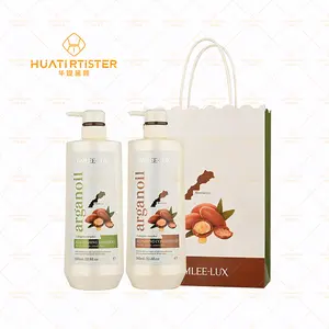 Huati Sifuli OMLEELUX <span class=keywords><strong>Arganoil</strong></span> 960ml Cuero cabelludo Champú Acondicionador Perfume Fragancia Cabello orgánico Crema rizada a granel para sedoso ha - Product Image 1