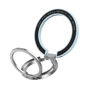 Metall Handy Starker Magnet Doppel ring halter Magnetischer Telefon griff Telefon ring halter