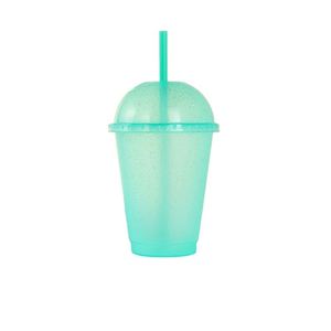 Vaso de Plástico PP con Tapa Arqueada, 16 oz, con Logotipo Impreso, Moderno, Reciclable, de Grado Alimenticio, Libre de BPA, para Niños - Product Image 1