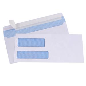 Custom bianco 80gsm DL 110x220mm Sel-<span class=keywords><strong>busta</strong></span> <span class=keywords><strong>finestra</strong></span> in carta adesiva A3/A4/A5 <span class=keywords><strong>busta</strong></span> aziendale - Product Image 2