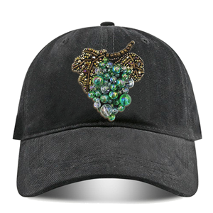 Cappellini da baseball reversibili tie-dye con logo personalizzato, motivo funghi, patch a costine colorata, per uomo, ideali per lo sci - Product Image 1