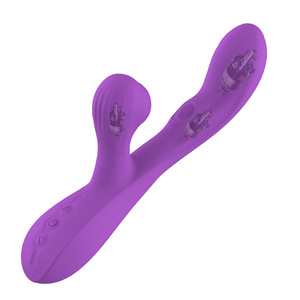 USB Rechargeable IPX7 Waterproof 10-Speed <b>Vibration</b> Medical-Grade Silicone Suction Charging Wand Female Massage <b>Vibrator</b> - Product Image 3