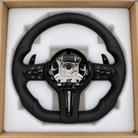 Volant pour BMW en cuir style M Sport F30 F10 E90 F20 F32 F22 F36 E70 F15 F25 M3 M5 E87 E71 E91 Pièces de voiture modifiées sur mesure