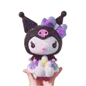 Kit de Hucha con Diamantes de Imitación, Diseño de Animal de Dibujos Animados, Material de Vinilo, Accesorios Completos para Actividades Infantiles e Interacción Padres-Hijos - Product Image 4