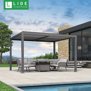 Système de toiture <span class=keywords><strong>pergola</strong></span> <span class=keywords><strong>pergola</strong></span> étanche panneaux solaires transparents motorisés <span class=keywords><strong>pergola</strong></span> - Product Image 6