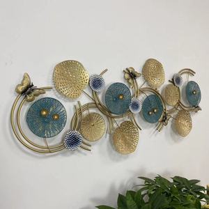 Decoración de Pared Vertical Moderna de Diseño Estilizado de 127 * 47 CM, Decoración Metálica Horizontal para Montar en la Pared - Product Image 4