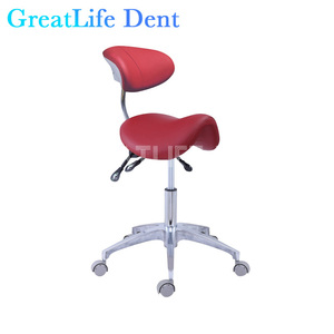 Silla de <span class=keywords><strong>Dentista</strong></span> Tipo Sillín Greatlife, Silla de Asistente Dental, Asiento Médico Portátil para Hospital y Clínica Dental - Product Image 1