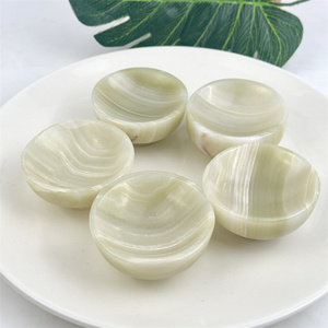 Wholesale <strong>Price</strong> Polished Carving Natural Healing <strong>Stones</strong> Afghan <strong>Jade</strong> Bowl for Decoration - Product Image 1