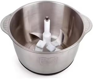 Picadora de carne multifuncional de acero inoxidable para ensaladas de cocina para alimentos de bebé, cebolla y frutas - Product Image 5
