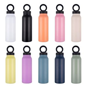 Termo de Acero Inoxidable de Doble Pared de 24 oz, Libre de BPA, con Soporte para Teléfono y Tapa Magnética, en Oferta - Product Image 6