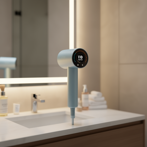 Secador de Pelo Vevor con Motor sin Escobillas de 110000 RPM, 1800W, Pantalla LCD, Difusor y Accesorios para Peinado - Product Image 2