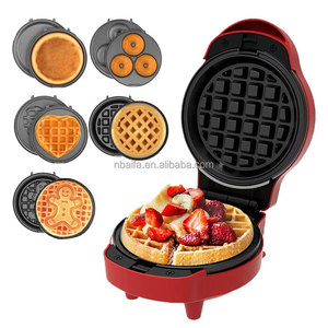 Aifa Vente en gros à <span class=keywords><strong>prix</strong></span> réduit Gaufrier électrique de taille mini 12 cm pour enfants DIY Home Use Plus de couleurs au choix - Product Image 4