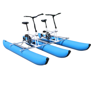 Hot bán giá tốt nhất gấp đôi người Inflatable nổi xe đạp nước thuyền đạp - Product Image 6