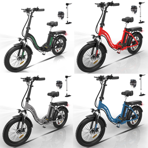 Bicicleta Eléctrica Plegable Urbana Koolux con Llantas Anchas, Aluminio, Almacén en EE. UU., Venta al por Mayor, 20 Pulgadas, 750w, 48v, 14ah, Modelo KL6M - Product Image 6