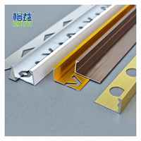 Profilé de finition en aluminium pour carrelage, profilé de bordure en métal pour carrelage, profilé en aluminium en forme de L pour carrelage
