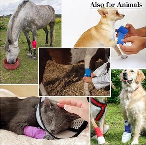 شريط لاصق ذاتي اللصق غير منسوج مطبوع من Xingda ODM للرياضة والطب والطب البيطري - Product Image 4