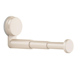 Perchero de pared con ventosa, gancho telescópico para almacenamiento, organizador de ropa para balcón, forma redonda - Product Image 1