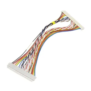 OEM Custom Extended 20Pin 30Pin 40Pin Lcd Lvds Cable Assemblies For Robot And Automotive Wiring Harnesses