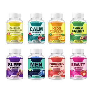 <b>Bear</b> Animal Adult Gummy Gmp Vegetarian Elderberry Pectin Candies Factory Manufactured Vitamins for Adult health care products - Product Image 6