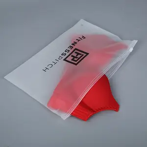 定制印刷塑料PE服装包装塑料拉链袋比基尼拉链袋用于包装泳衣