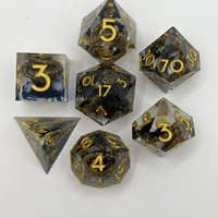Ensemble de dés en résine à pointe en forme de tentacule d'octopus intégré, 1 pièce, écologique et durable. DND (Dragon Dungeons) Dungeons & Dragons COC