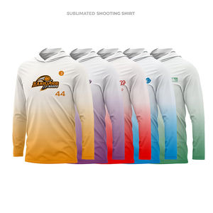 Sweat à capuche imprimé pour l'échauffement au basketball pour garçons de la <span class=keywords><strong>série</strong></span> Youth Academy, respirant, évacuant l'humidité, séchage rapide, noms d'équipe personnalisés pour l'école - Product Image 2