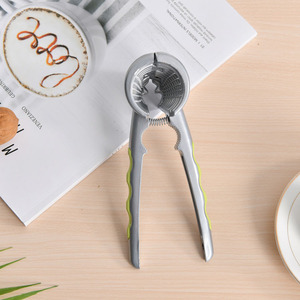 Vente en gros de gadgets de cuisine avec logo personnalisé casse-noisette en entonnoir casse-noix en alliage d'aluminium casse-noix avec clip - Product Image 4