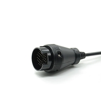 Diagnostic Tools for Mercedes Benz MB 38 Pin to OBD2 OBDII 16 Pin Diagnostic Adapter Connectors 38pin Cable