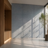 Revêtement mural flexible en pierre souple MCM à texture Luan-tail, quartz, sable, ignifuge, imperméable, panneau de carrelage pliable pour hôtel, salle de sport